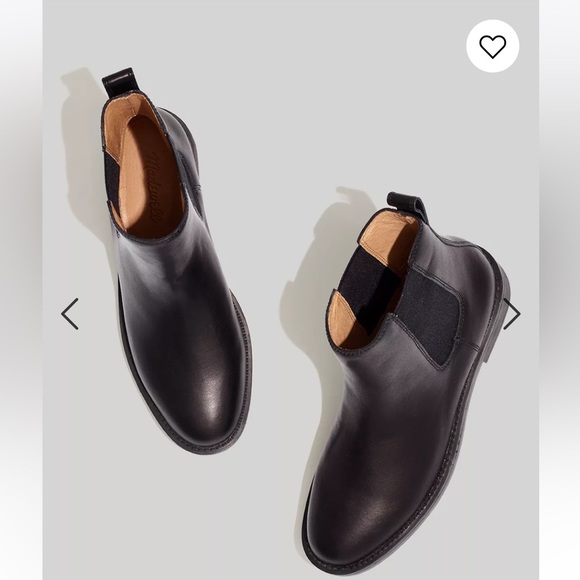 Madewell J8295 Ainsley Chelsea Boot - Black Size 9 - Picture 2 of 10